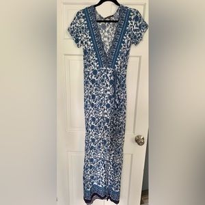 Lulus Wrap Maxi Dress